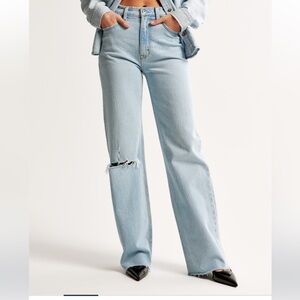 90s relaxed straight jeans Abercrombie 28L